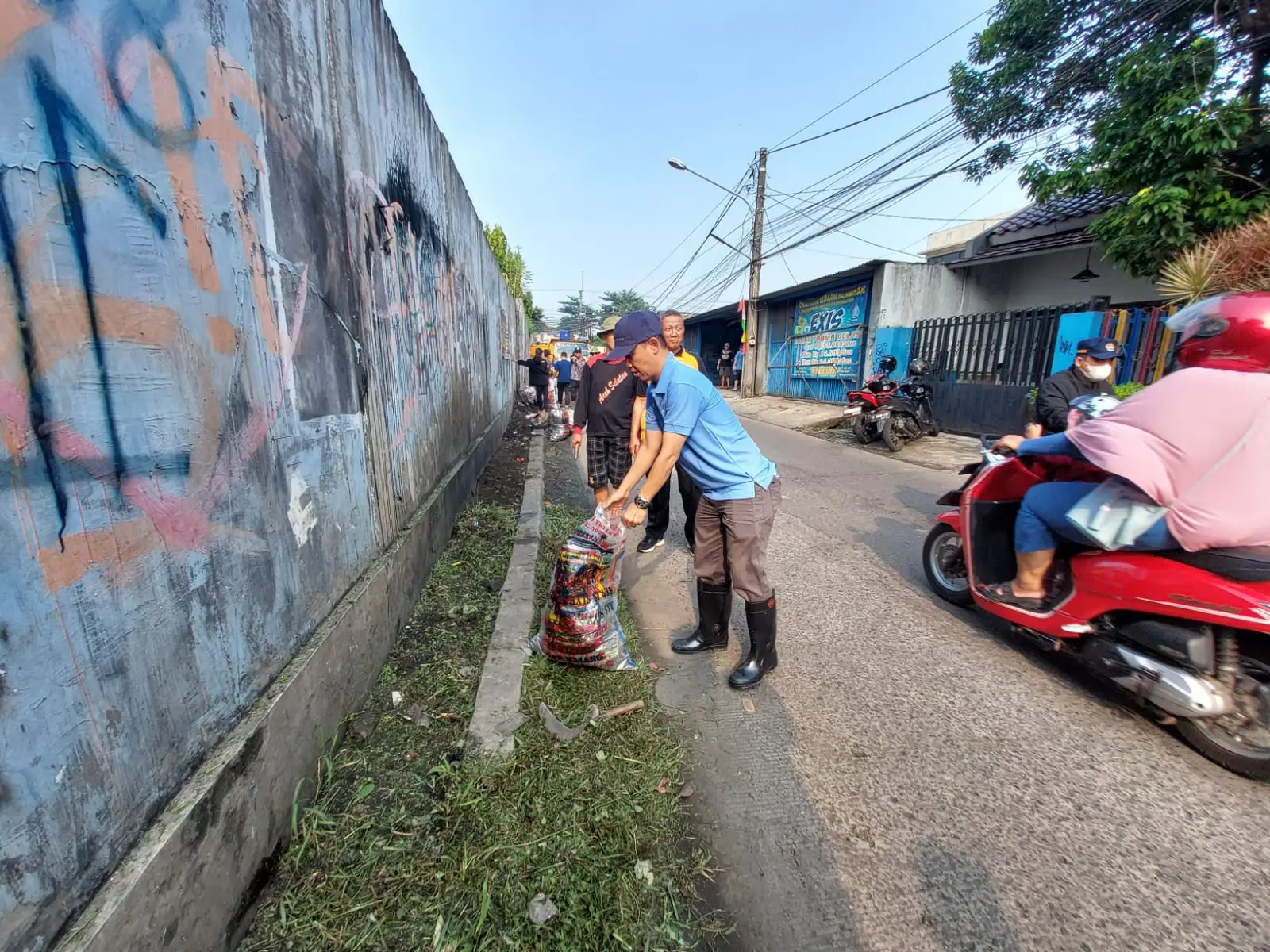 Lurah Sukatani Akan Panggil RT-RW yang Dinilai Cuek Akan Kebersihan Lingkungan