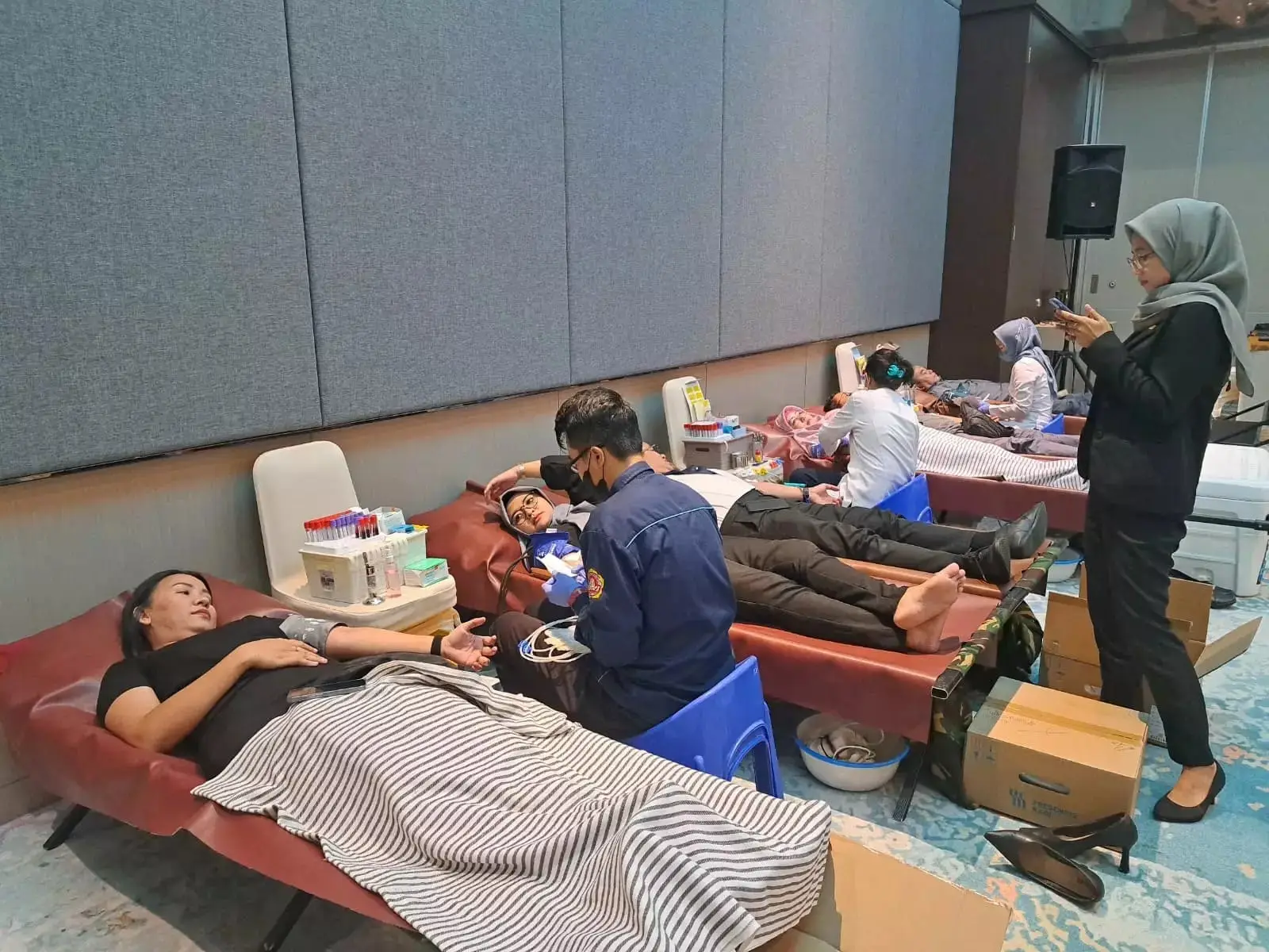 PMI Depok Gencarkan Donor Meski Stok Darah Masih Aman