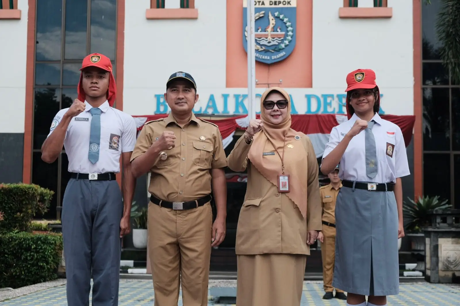 Lepas Dua Capaska untuk Seleksi ke Tingkat Provinsi, Wawalkot Depok Pesankan Ini