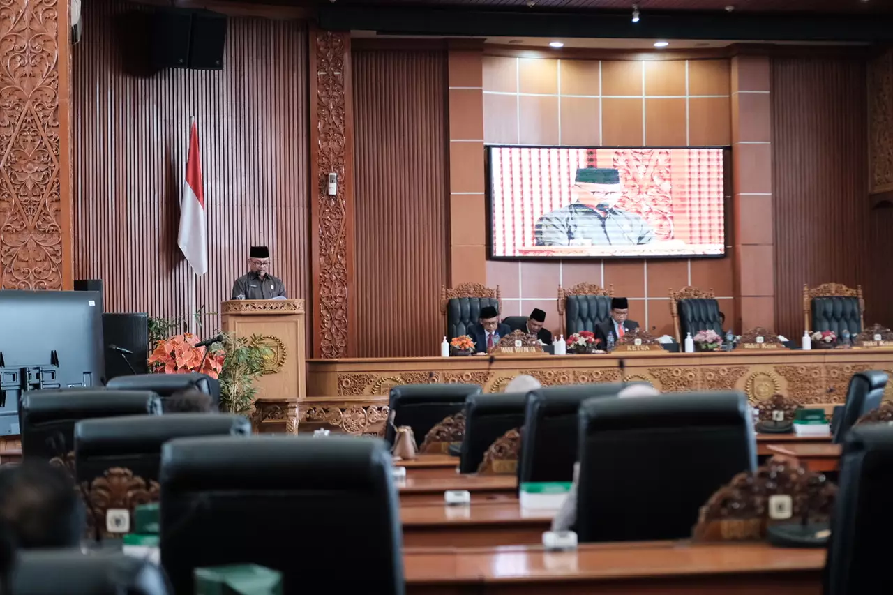 DPRD Depok Gelar Rapat Paripurna Persetujuan Perubahan Peraturan DPRD Nomor 2 Tahun 2018