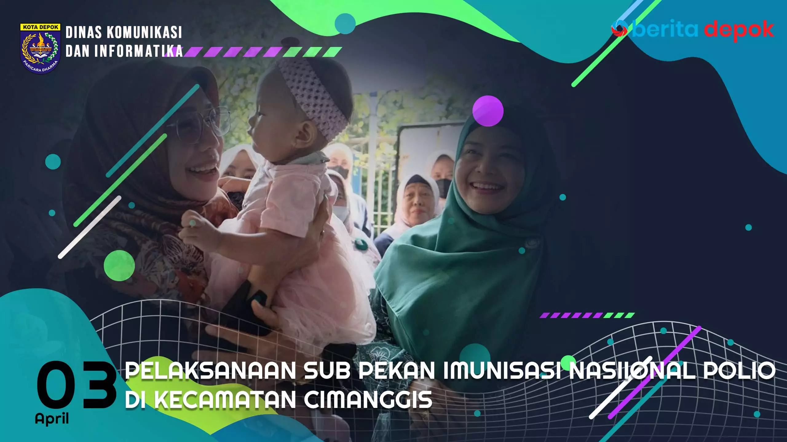 Video: Pelaksanaan Sub Pekan Imunisasi Nasional Polio di Cimanggis