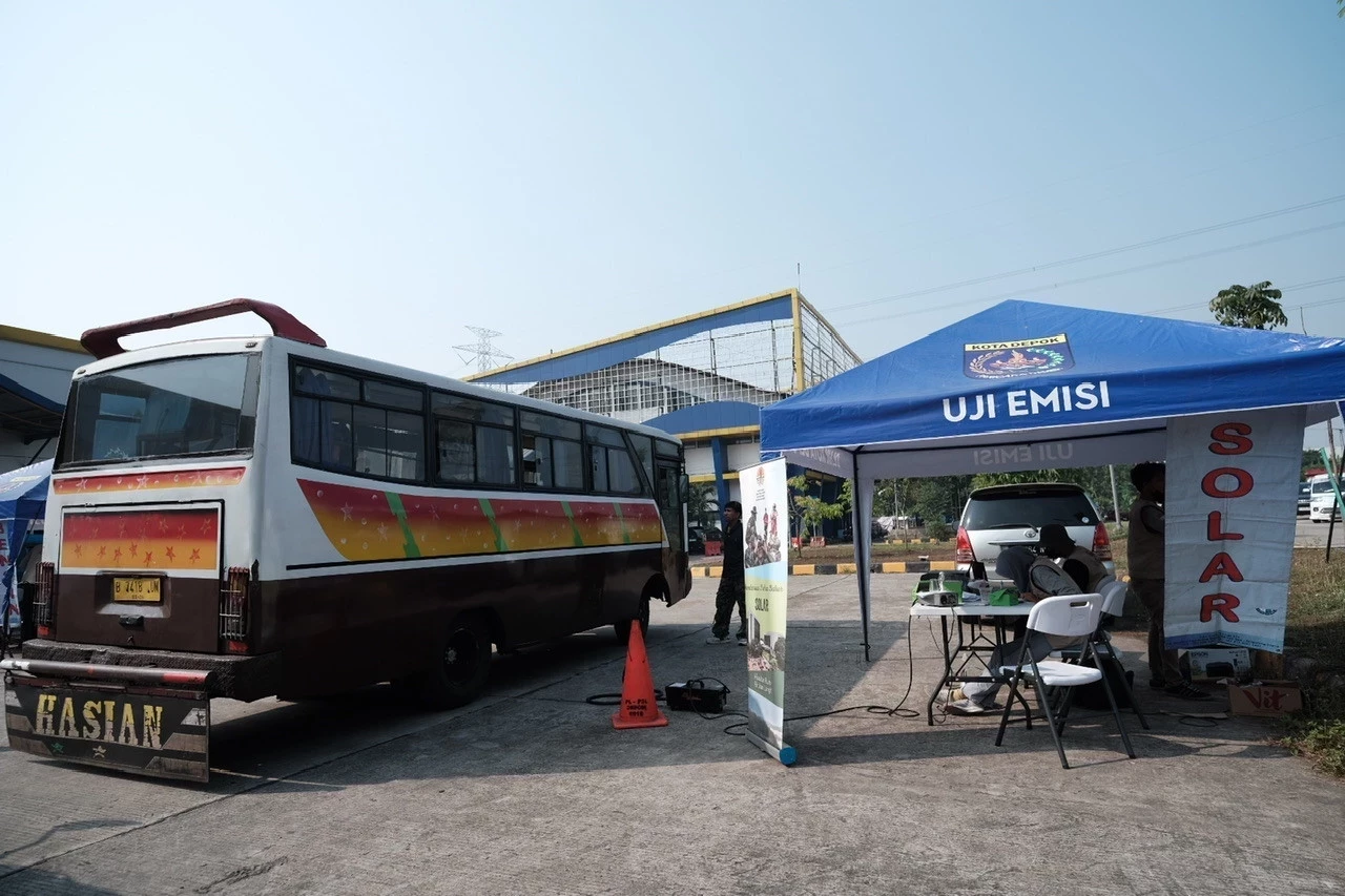 Depok Merdeka Emisi, DLHK Uji 1.573 Kendaraan Selama Tiga Hari