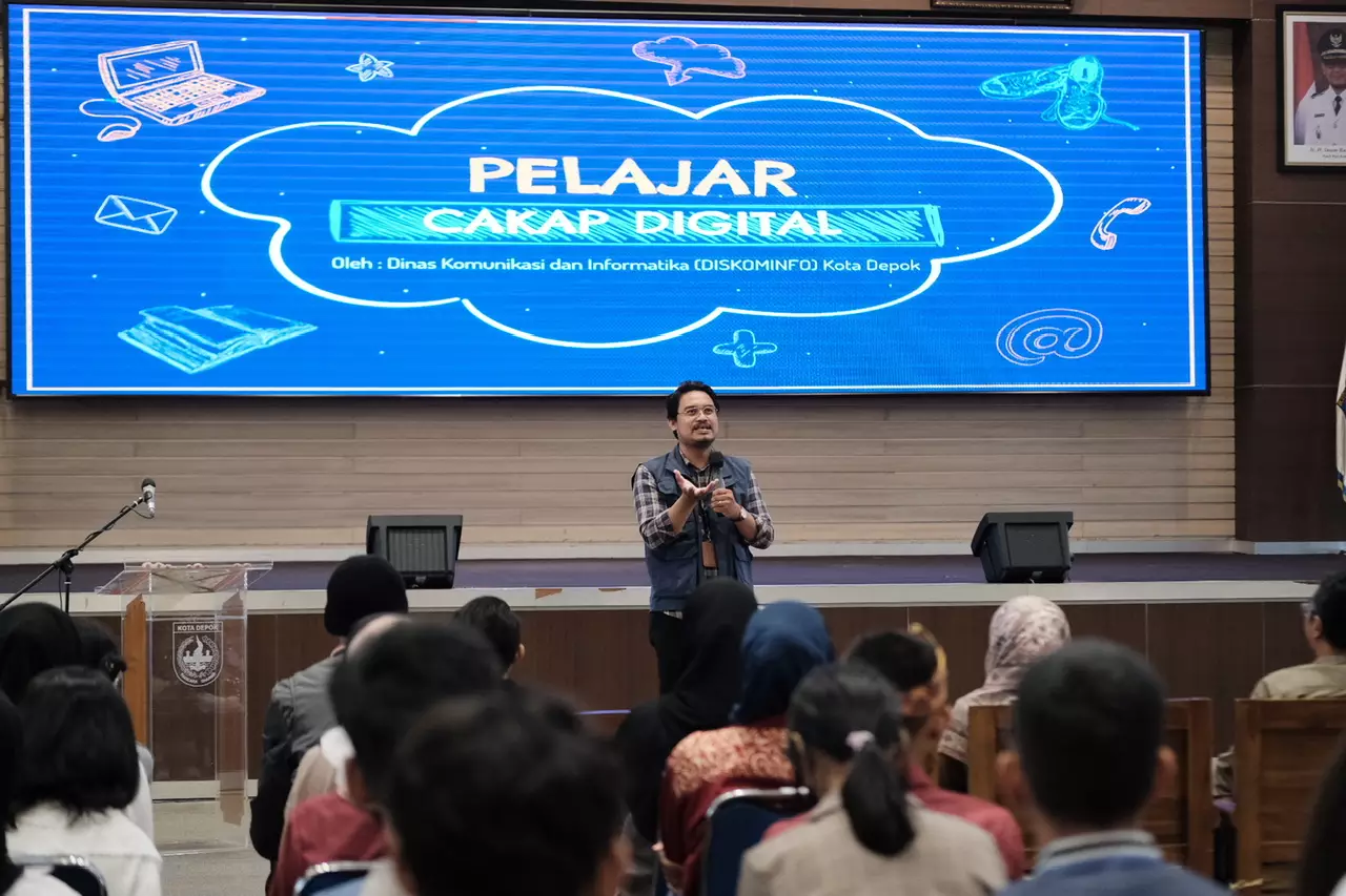 Diskominfo Beri Materi Cakap Digital kepada Forum Anak Kota Depok