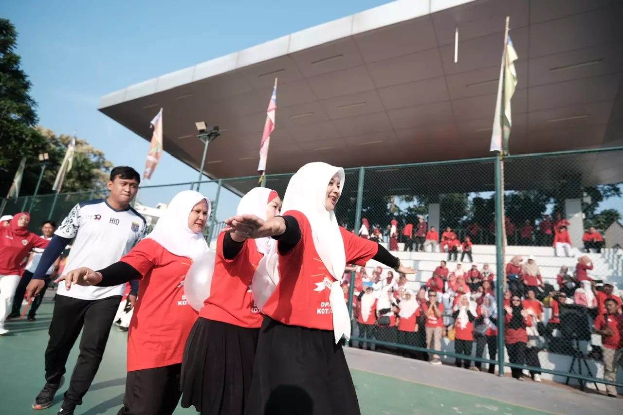 Semarakkan HUT ke-79 RI, ASN Pemkot Depok Ikuti Berbagai Lomba Hiburan