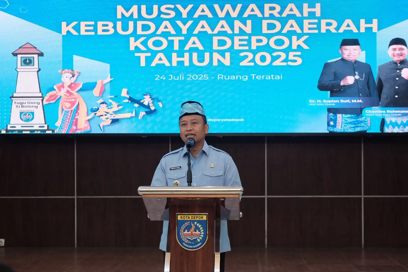 Supian Suri Dorong Depok Jadi Sentra Budaya Nasional, Paparkan Tiga Rencana Besar