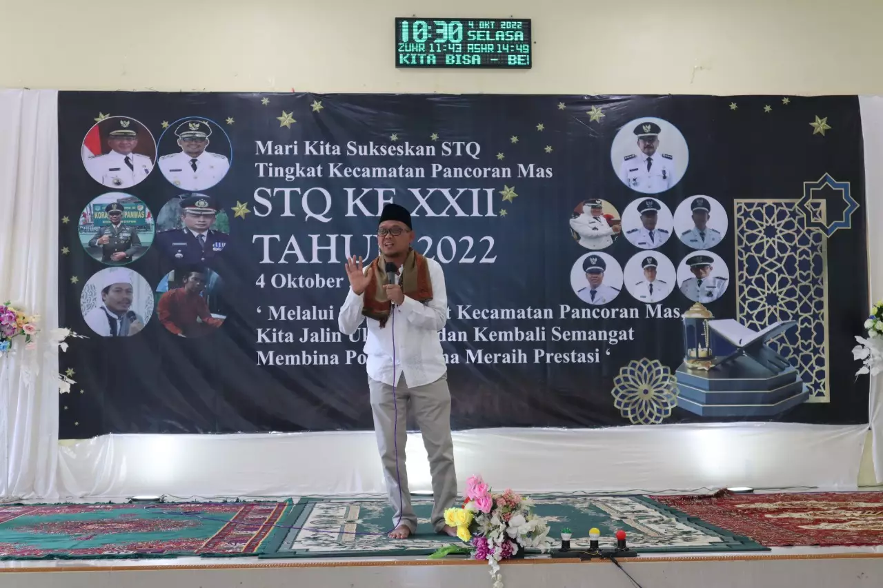 STQ ke-22 Kecamatan Panmas, Bang Imam: Ajang Motivasi Baca Alquran dengan Suara Merdu dan Indah