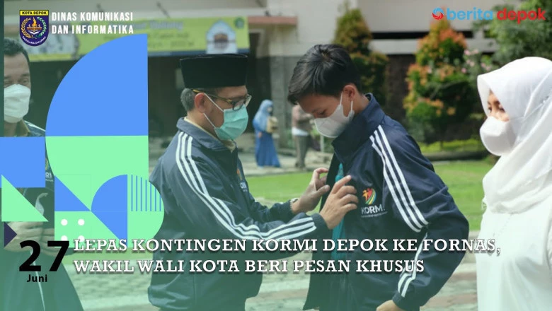 Video: Lepas Kontingen KORMI Depok ke FORNAS, Wakil Wali Kota Beri Pesan Khusus