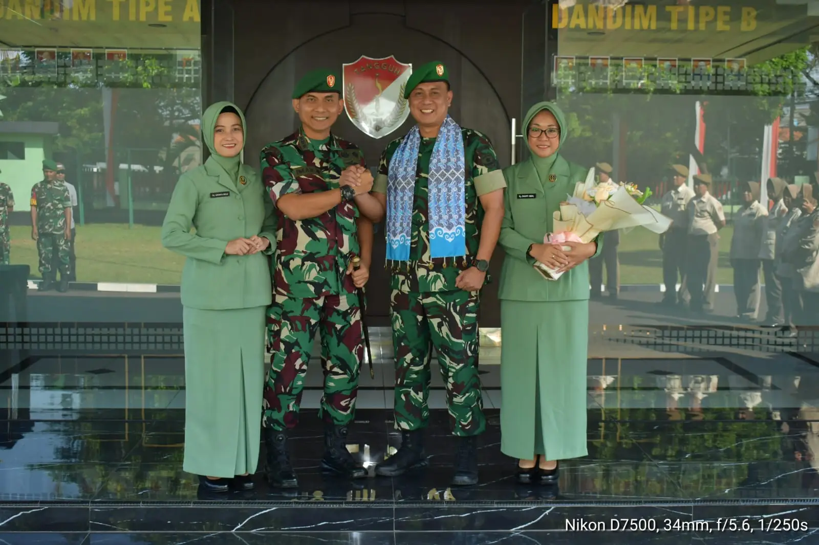 Suasana Kekeluargaan Iringi Penyambutan Calon Dandim Depok