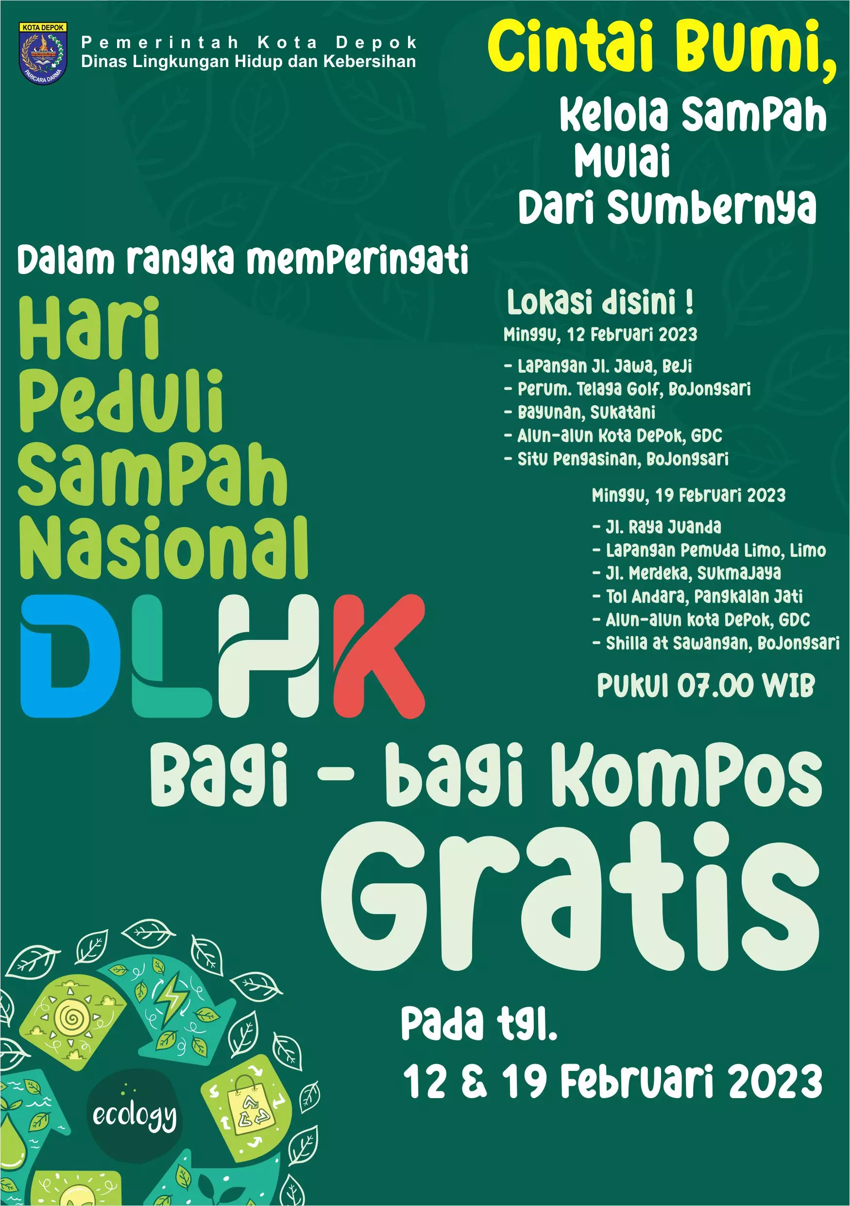 Imbau Pilah Sampah, 3.600 Kantong Pupuk Gratis Akan Disebar Buat Warga Depok