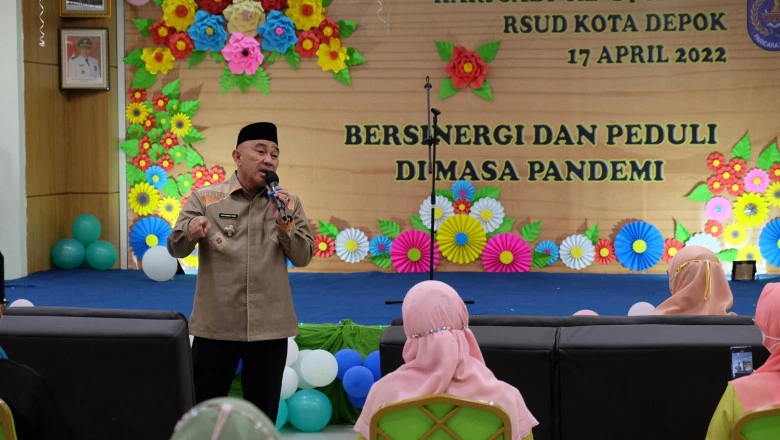 Hadiri Peringatan Hari Jadi ke-14, Wali Kota Harap RSUD Depok Tingkatkan Pelayanan