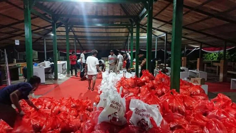 Katar Bojongsari Baru Terima Bantuan 700 paket Sembako
