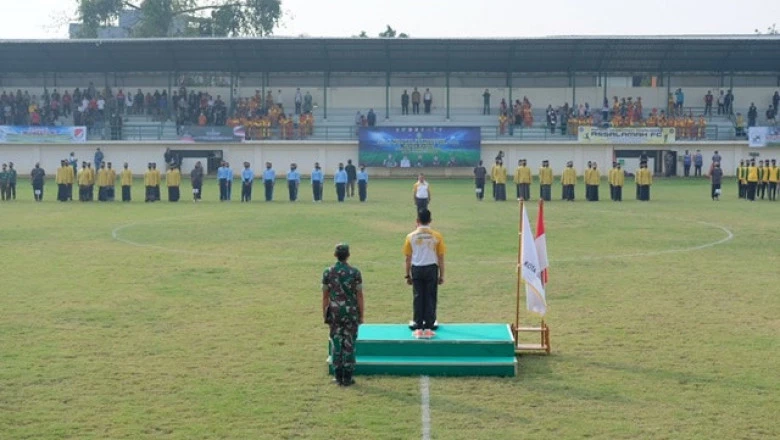 Turnamen Liga Santri Piala Kasad Kodim 0508/Depok Resmi Dimulai