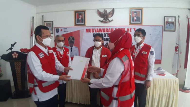 Dudi Mi’raz Kembali Jabat Ketua PMI Kota Depok Periode 2022-2027