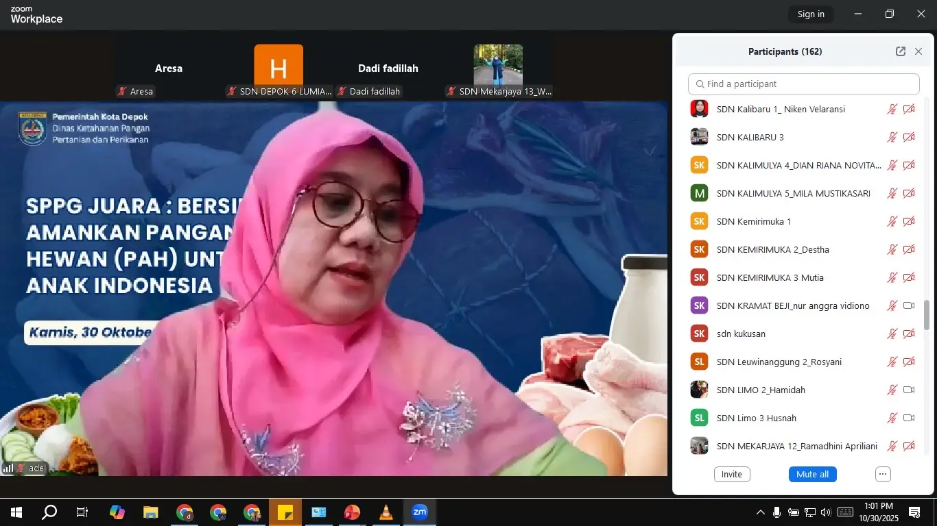 Kawal Program MBG di Depok Lewat Penguatan Keamanan Pangan