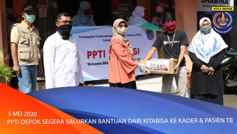 PPTI Depok Segera Salurkan Bantuan dari Kitabisa.com ke Kader & Pasien TB