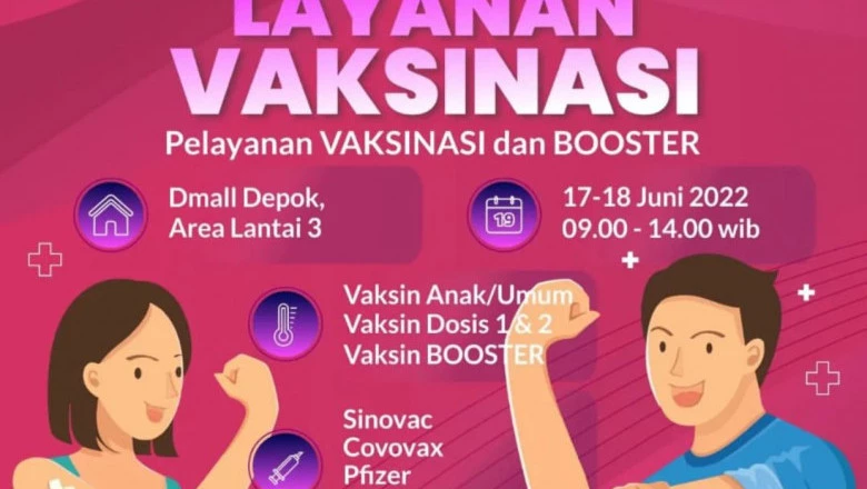 Dinkes Gelar Layanan Vaksinasi di Depok Mall Selama Dua Hari