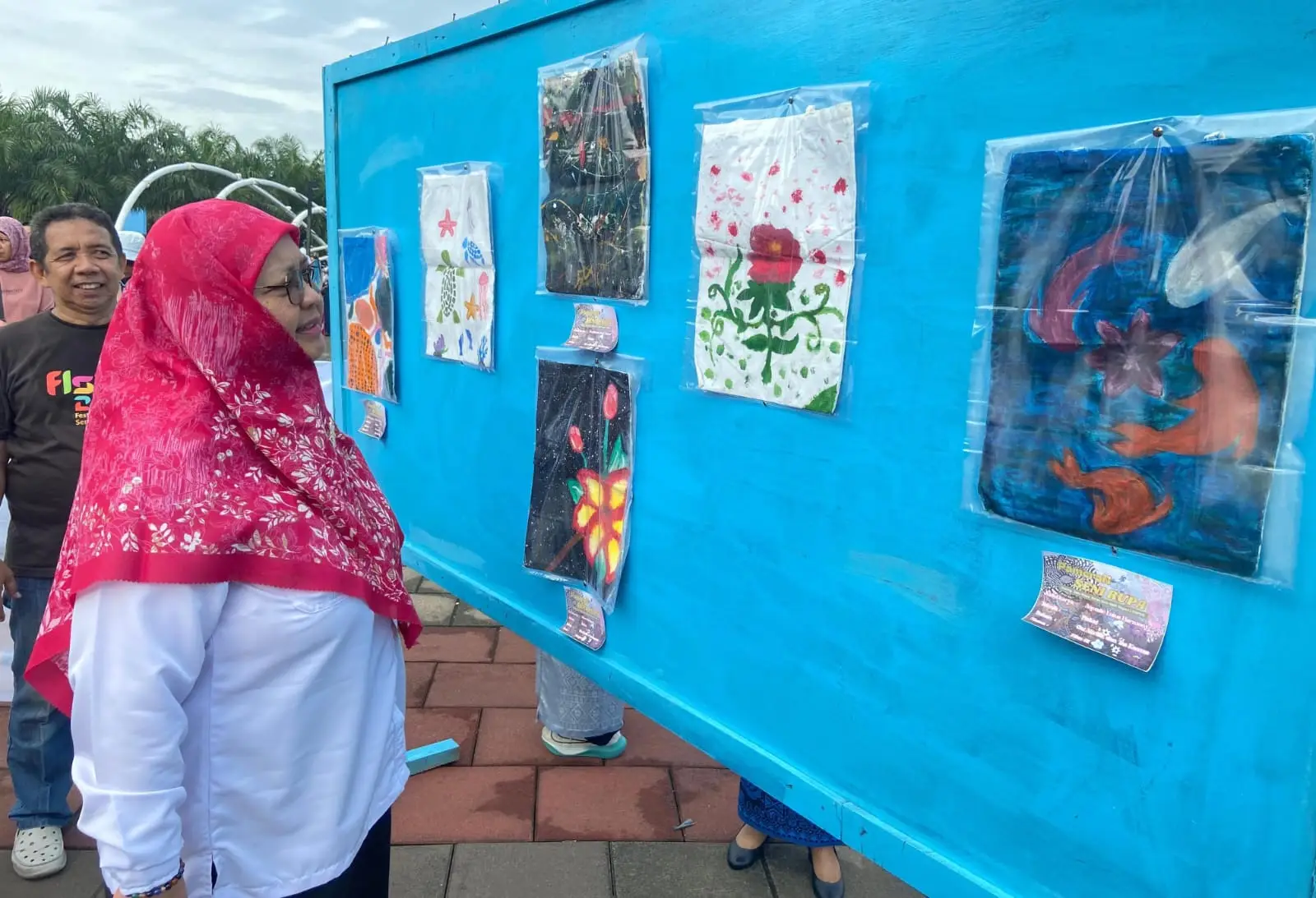 Buka Pameran Seni Rupa, Kepala Disdik: Ruang dalam Proses Pendidikan Karakter