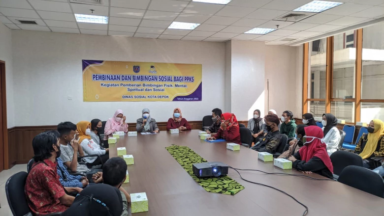 Gandeng Berbagai Dinas, Dinsos Depok Bina Puluhan PPKS