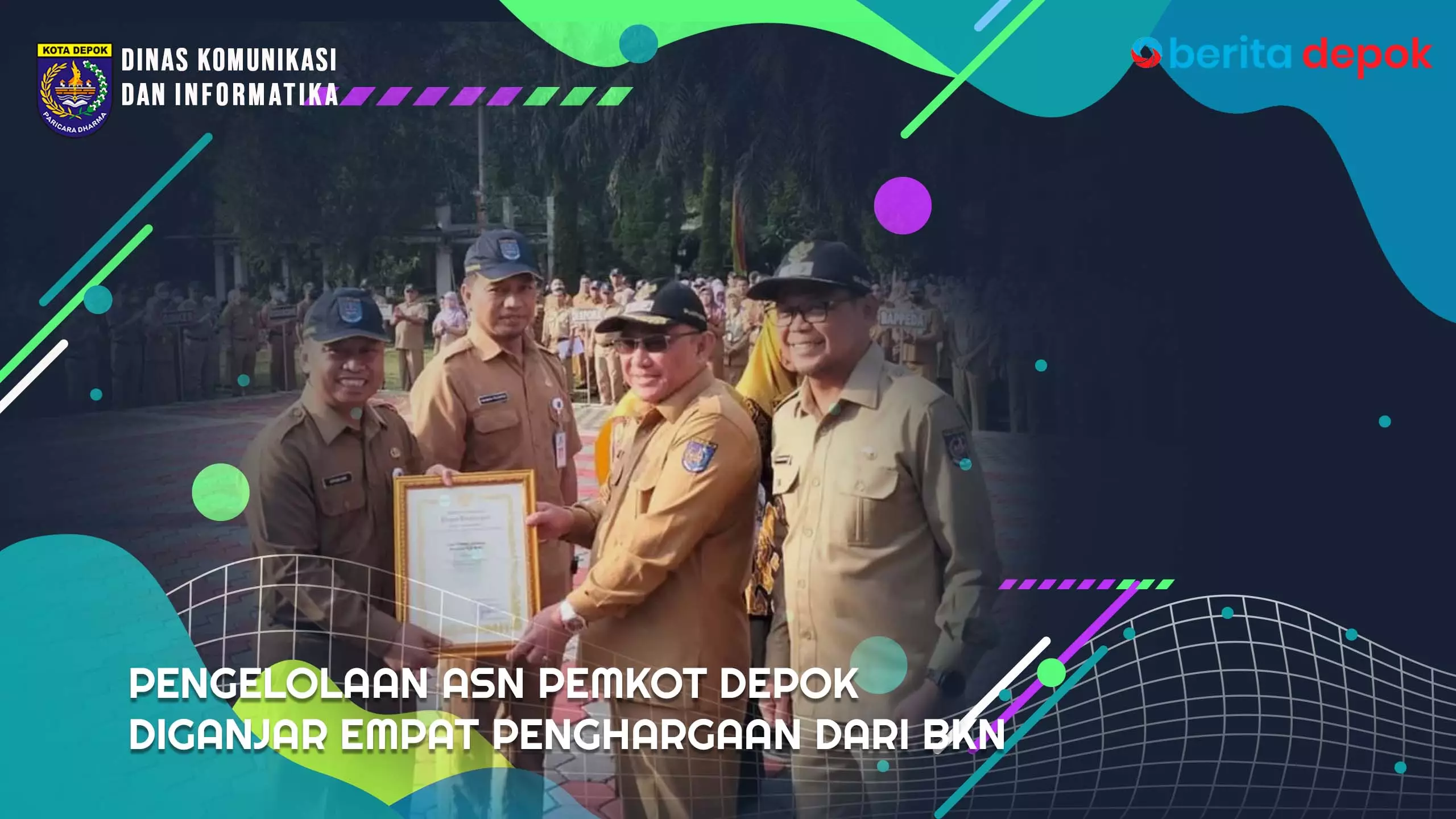 Video: Pengelolaan ASN Pemkot Depok Diganjar Empat Penghargaan dari BKN