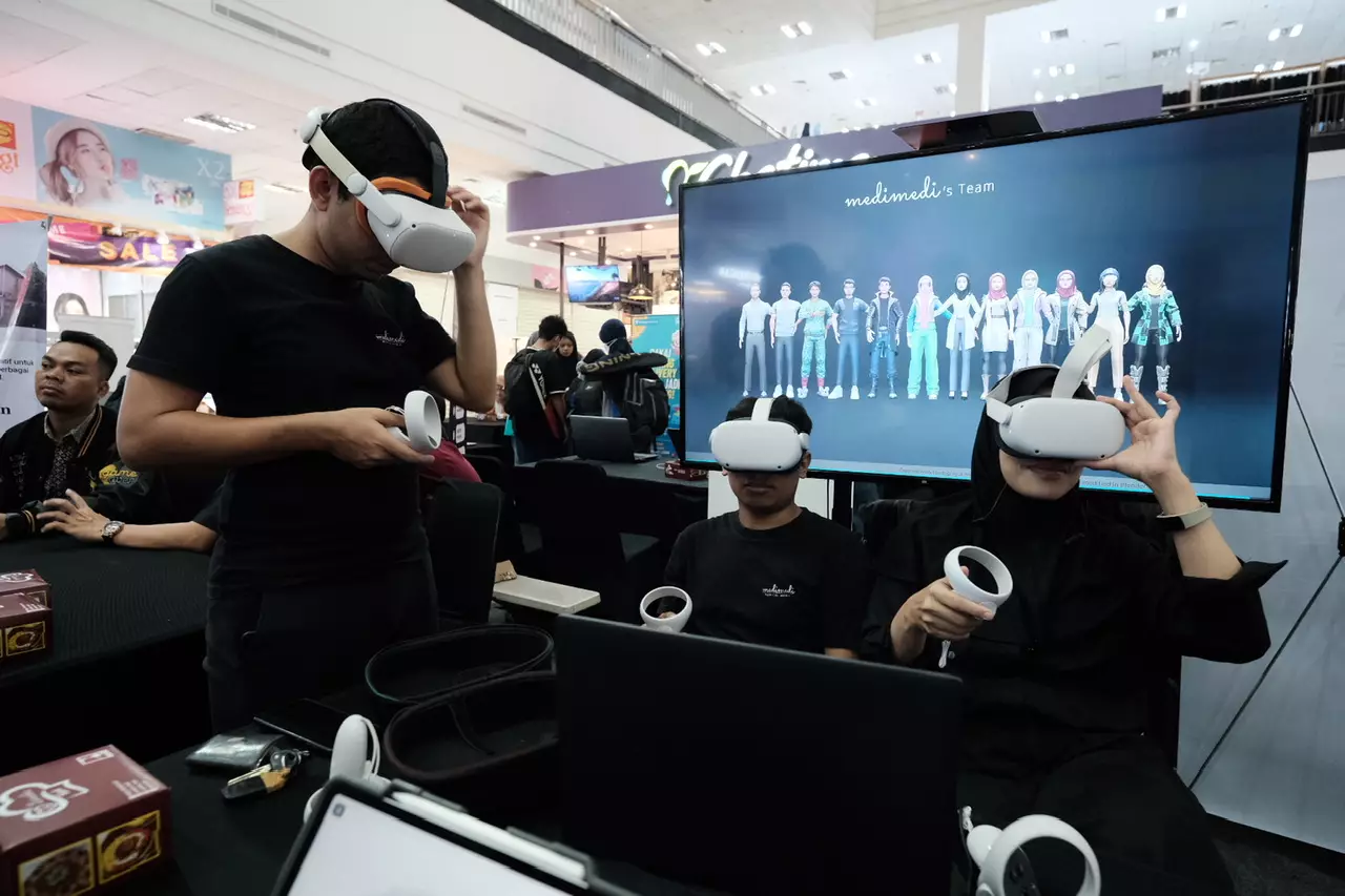 Pelaku Startup Pamerkan Produknya di Depok Startup Festival 2023
