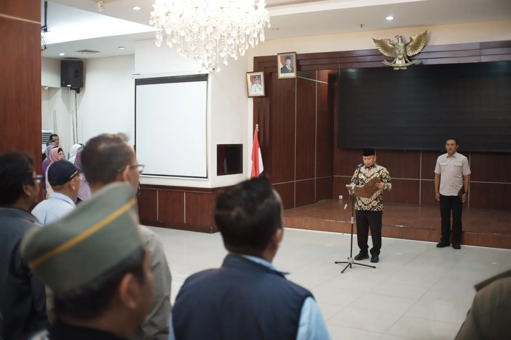 Lewat Apel Pagi, Wali Kota Depok Deklarasikan Komitmen HPSN