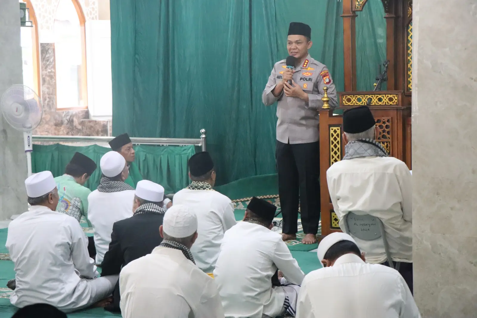 Silaturahmi dengan Warga, Kapolres Metro Depok Tegaskan Peran Masyarakat dalam Kamtibmas