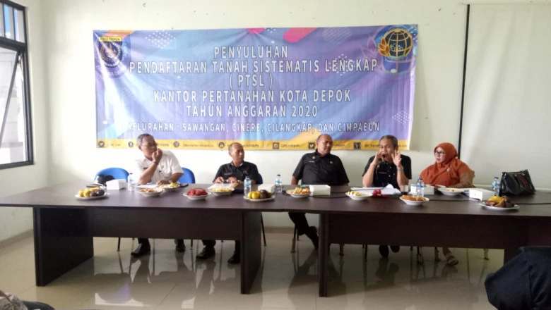 Kelurahan Sawangan Siap Sukseskan Program PTSL