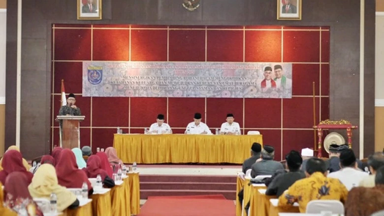Pembimbing Rohani Ikuti Kegiatan Sinergitas Pembinaan Keagamaan Masyarakat