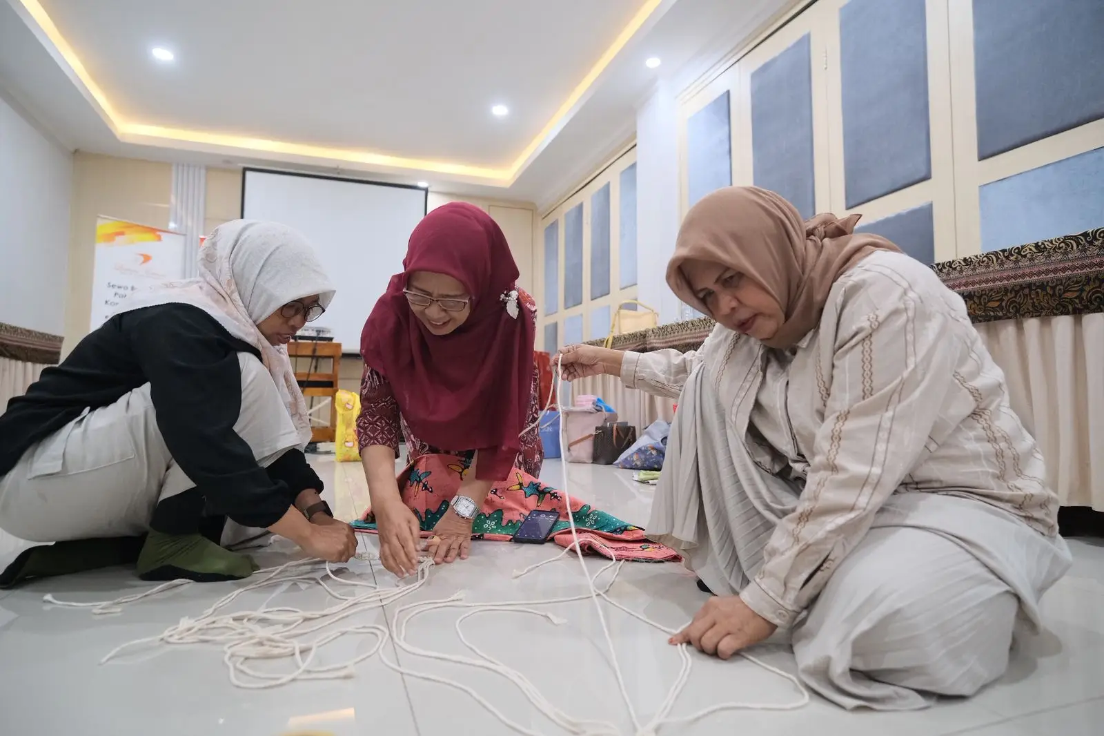 Puluhan Warga Binaan P2WKSS Sukamaju Dapat Pelatihan Hantaran dan Craft