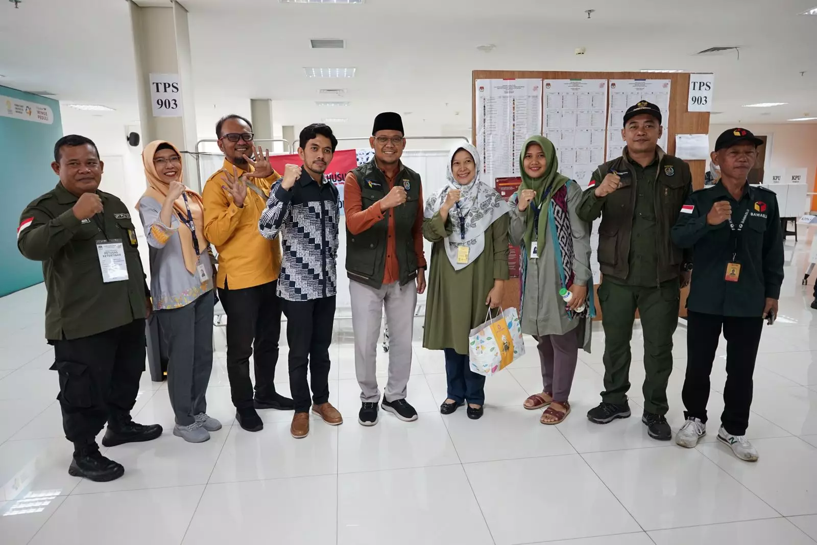 Tinjau TPS Khusus, Wakil Wali Kota Depok: Partisipasi di Atas 80 Persen
