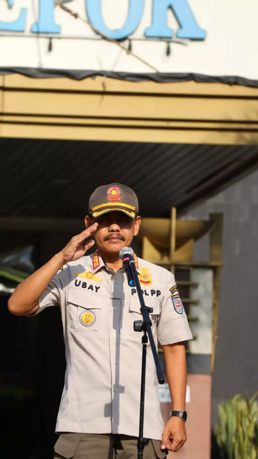 Satpol PP Imbau Pendukung Paslon Jaga Ketertiban Selama Debat Pamungkas Pilkada Depok