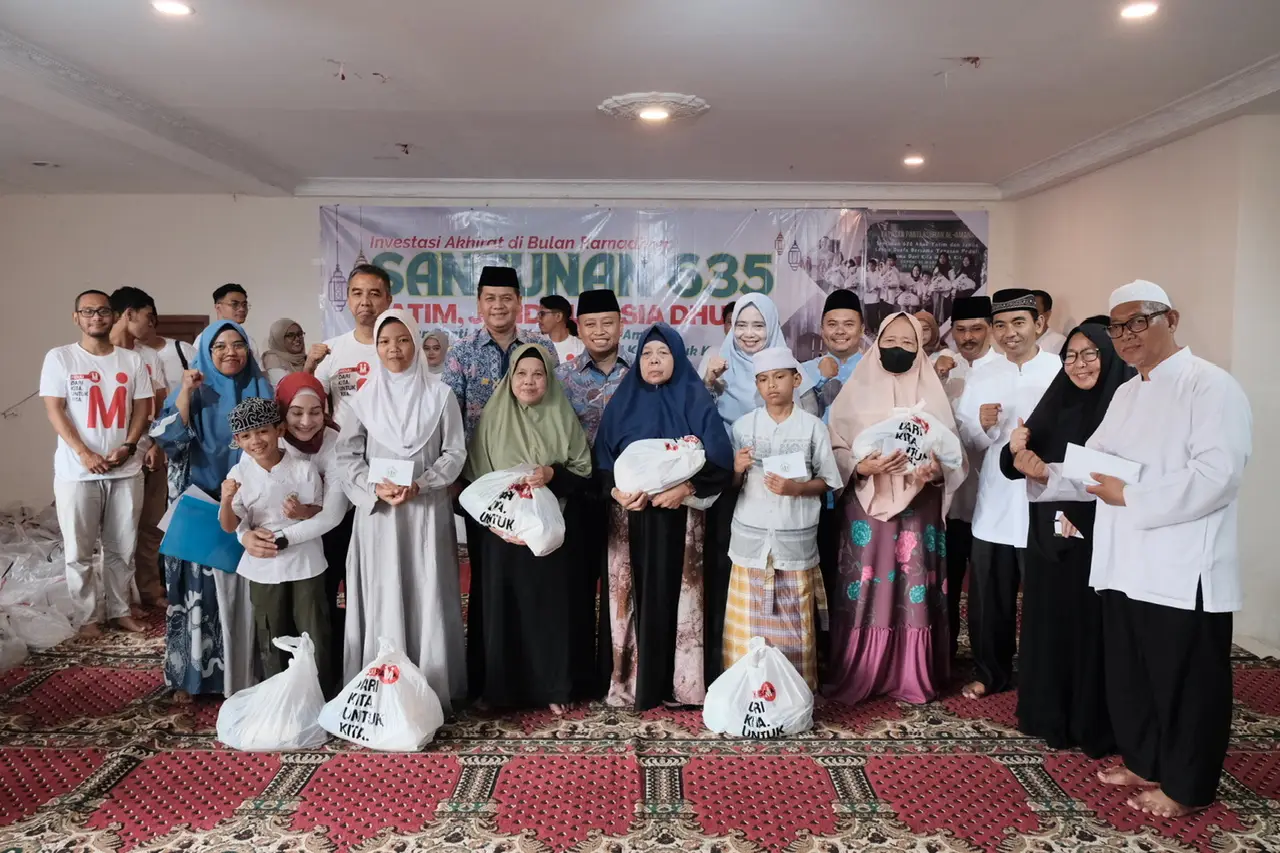 Wali Kota Depok Hadiri Acara Santunan di Yayasan Al Amanah Bedahan
