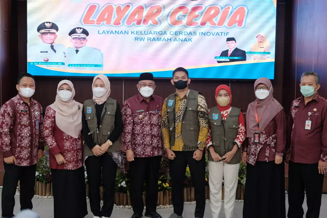 DP3AP2KB Depok Siapkan 63 Operator Layar Ceria, Ini Tugasnya