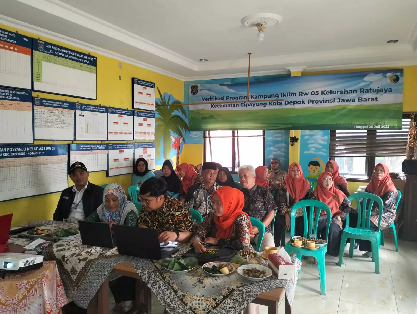 RW 05 Ratujaya Ikuti Verifikasi Proklim Tingkat Nasional