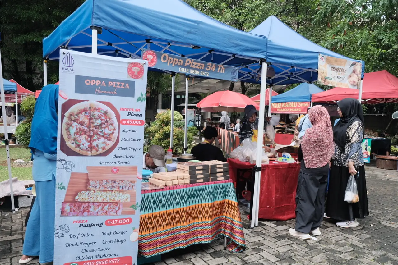 Gelar Bazar di Dekranasda, Kul-Ind Depok Hadirkan Beragam Jajanan Kuliner