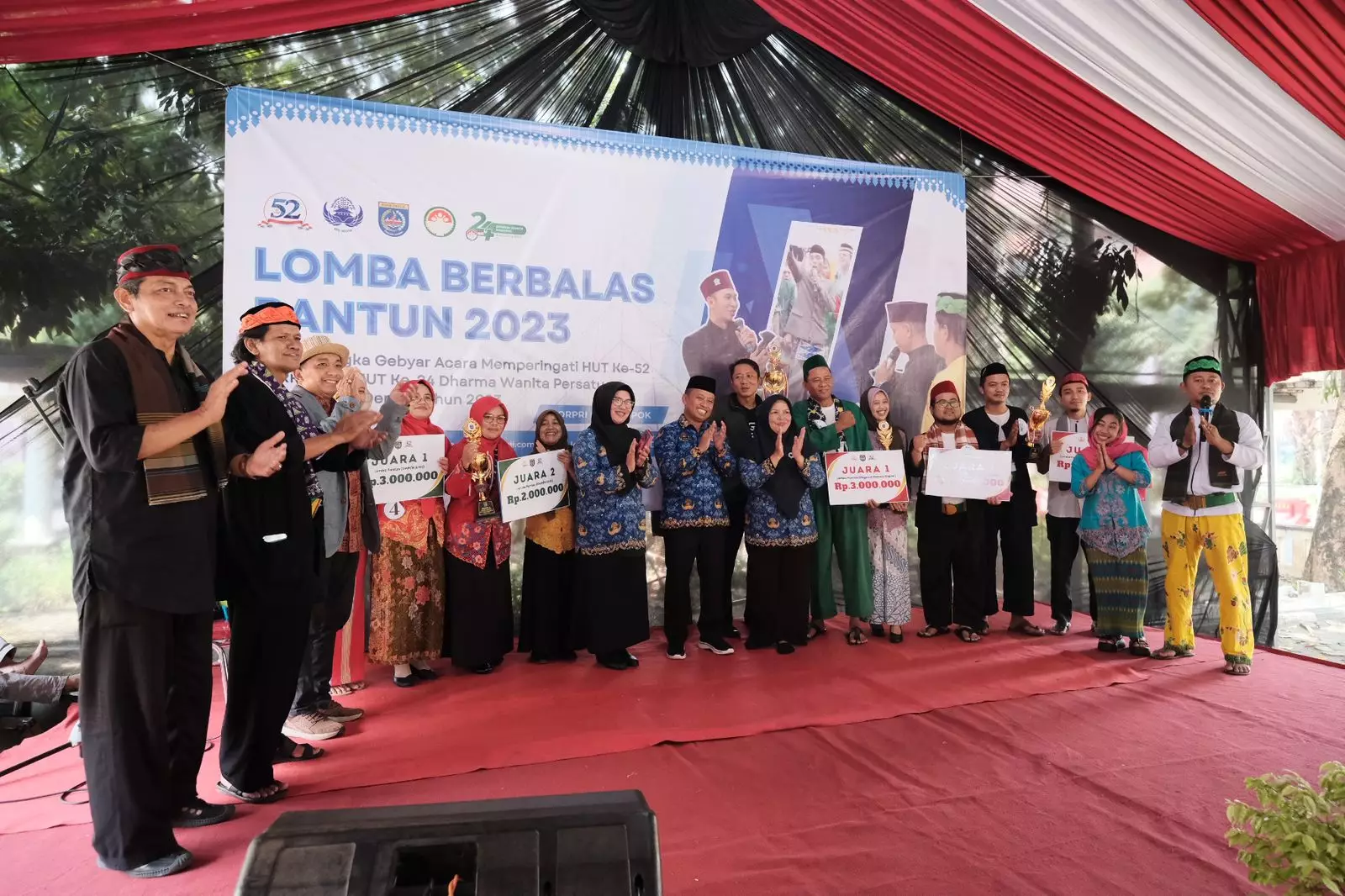 Lomba Berbalas Pantun, Buka Ruang Kreatifitas Para ASN dan DWP Depok