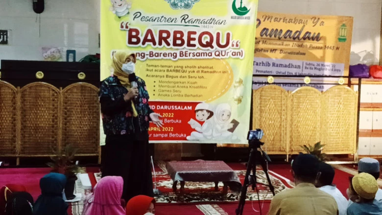 Pesantren Ramadhan ‘Barbequ’ Diapresiasi Ketua TP-PKK Kota Depok