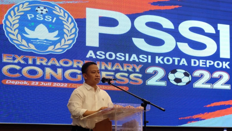 Sekda Depok Hadiri KLB Askot  PSSI Depok Tahun 2022