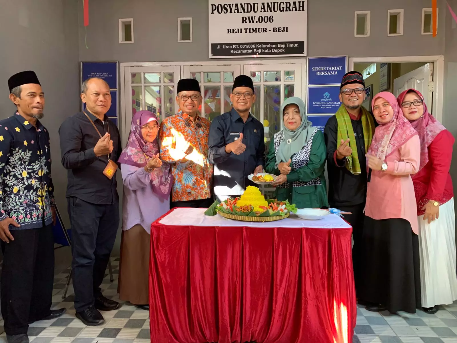 Resmikan Posyandu Anugerah Beji Timur, Imam Budi Hartono Sebut Upaya Tuntaskan Janji Wali - Wakil Wali Kota