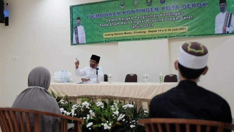 Jelang STQH Tingkat Provinsi, Kontingen Depok Diberi Pembinaan