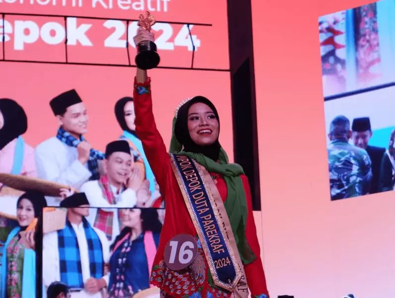 Sandang Gelar Mpok Depok 2024, Daffa: Berkat Doa dari Kedua Orang Tua