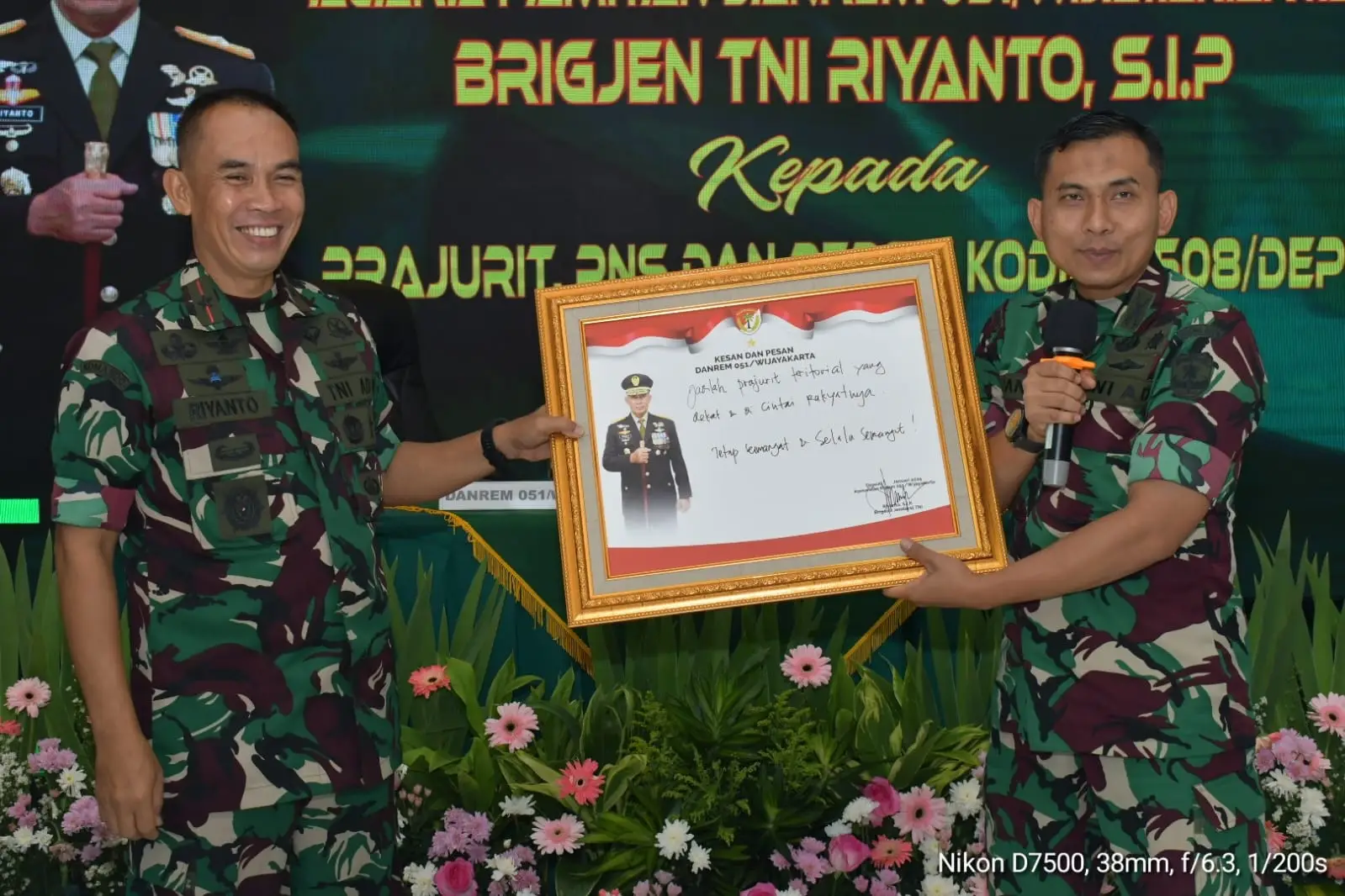 Danrem 051/Wijayakarta Pamit ke Kodim Depok