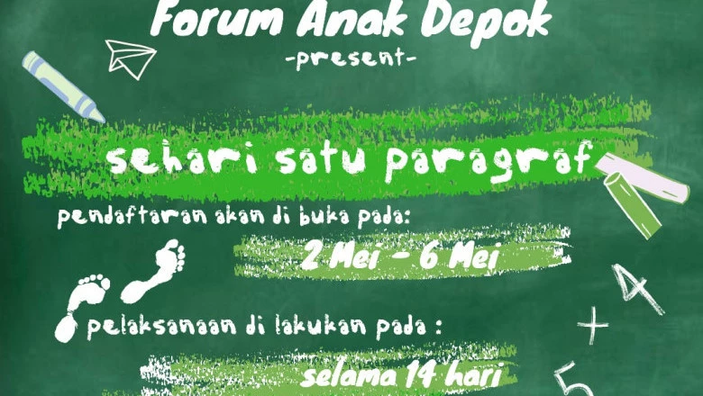 Tingkatkan Semangat Literasi, Forum Anak Depok Gagas Program SSP