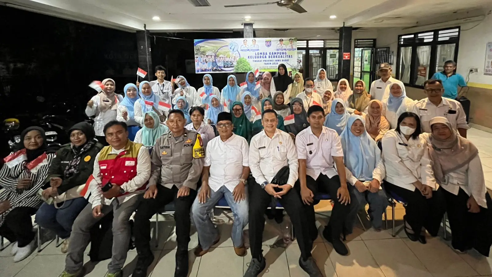Wakili Depok ke Tingkat Jabar, Kampung KB Sawangan Baru Jalani Penilaian Online