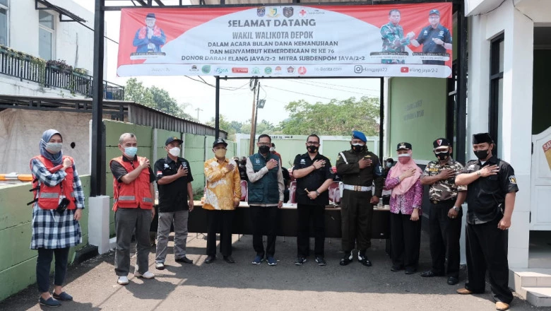 Peringati HUT ke-76 RI, Elang Jaya Adakan Donor Darah