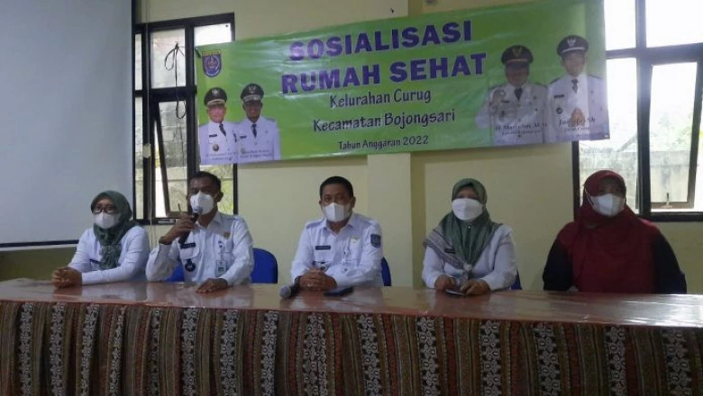 Kelurahan Curug Gelar Sosialisasi Rumah Sehat