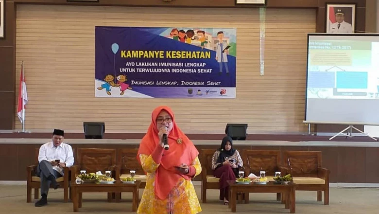 Dinkes Upayakan Seluruh Anak di Depok Lengkap Imunisasi Dasar