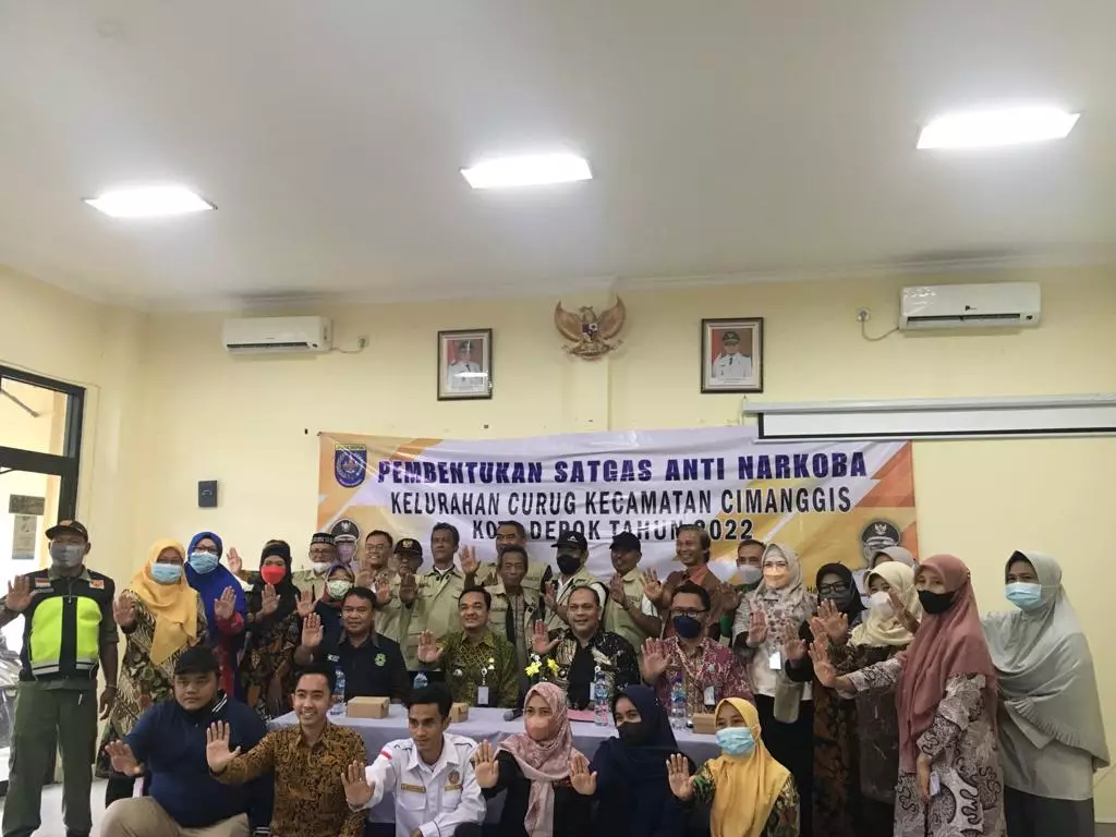 Minimalisir Peredaran Narkoba, Kelurahan Curug Bentuk Satgas Anti Narkoba dan Poktan