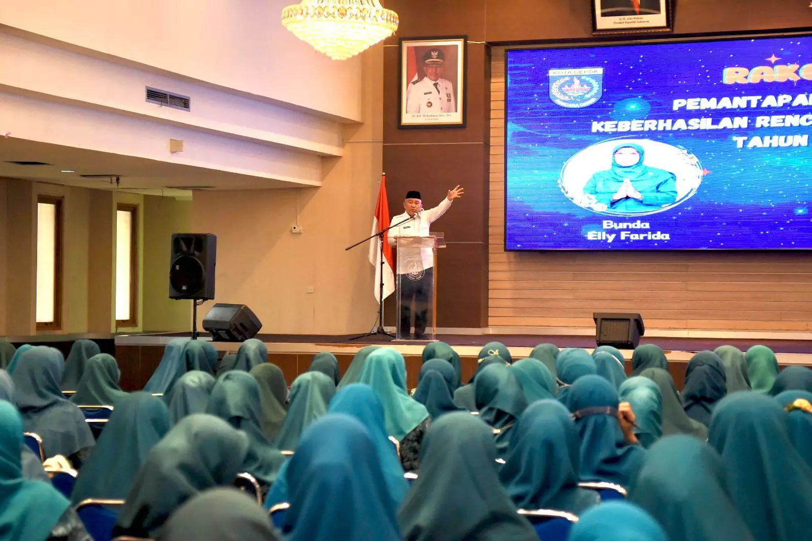 Buka Rapat Konsultasi PKK Depok, Wali Kota Berpesan Jaga Komitmen Bersama
