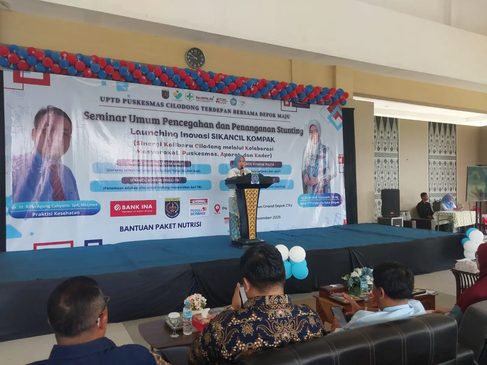 Puskesmas Cilodong Luncurkan Inovasi SI KANCIL KOMPAK, Penanganan Stunting, TB, dan Layanan Lansia Makin Cepat